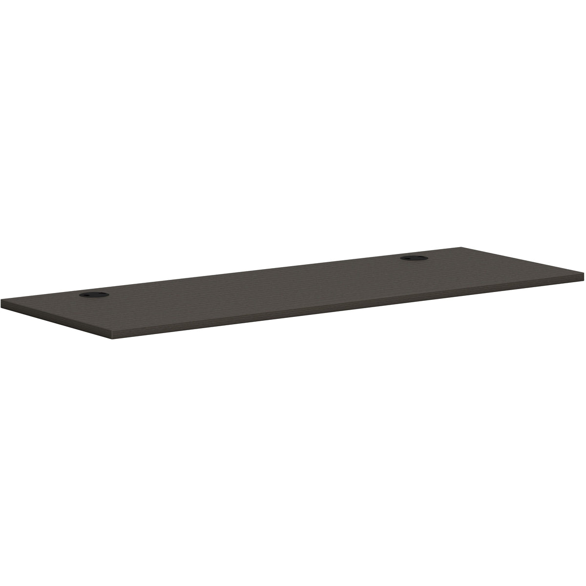 HON Mod HLPLRW6624 Work Surface - Rectangle - x 66" Width x 24" Depth - Finish: Slate Teak - 1 Each