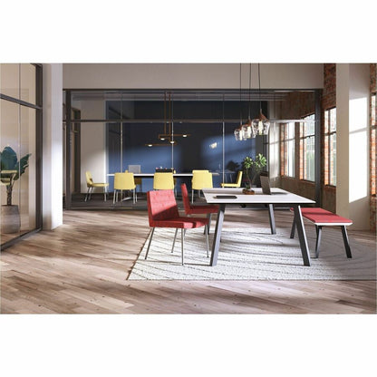 HON Preside HTLRA Conference Table Base - Cylinder - Finish: Mahogany - 1 Each
