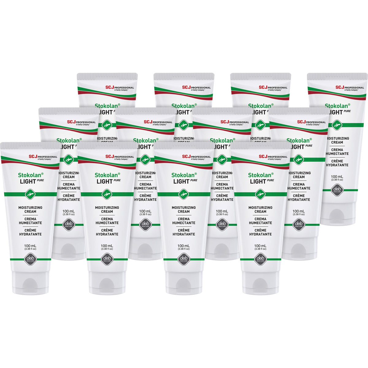 SC Johnson Stokolan Skin Conditioning Cream - Cream - 3.38 fl oz - For Dry, Sensitive Skin - 12 / Carton