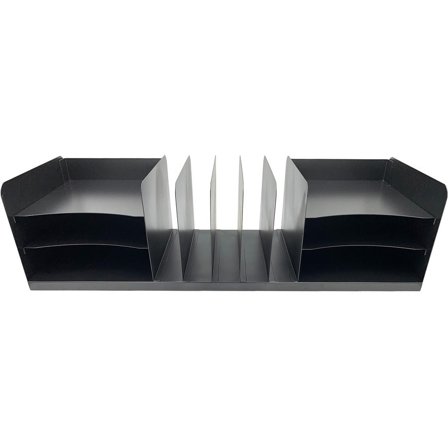 Huron Vertical/Horizontal Combo Desk Organizer - 11 Compartment(s) - Horizontal/Vertical - 8" Height x 30" Width x 11" D