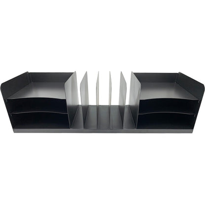 Huron Vertical/Horizontal Combo Desk Organizer - 11 Compartment(s) - Horizontal/Vertical - 8" Height x 30" Width x 11" D