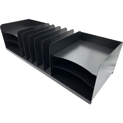 Huron Vertical/Horizontal Combo Desk Organizer - 11 Compartment(s) - Horizontal/Vertical - 8" Height x 30" Width x 11" D