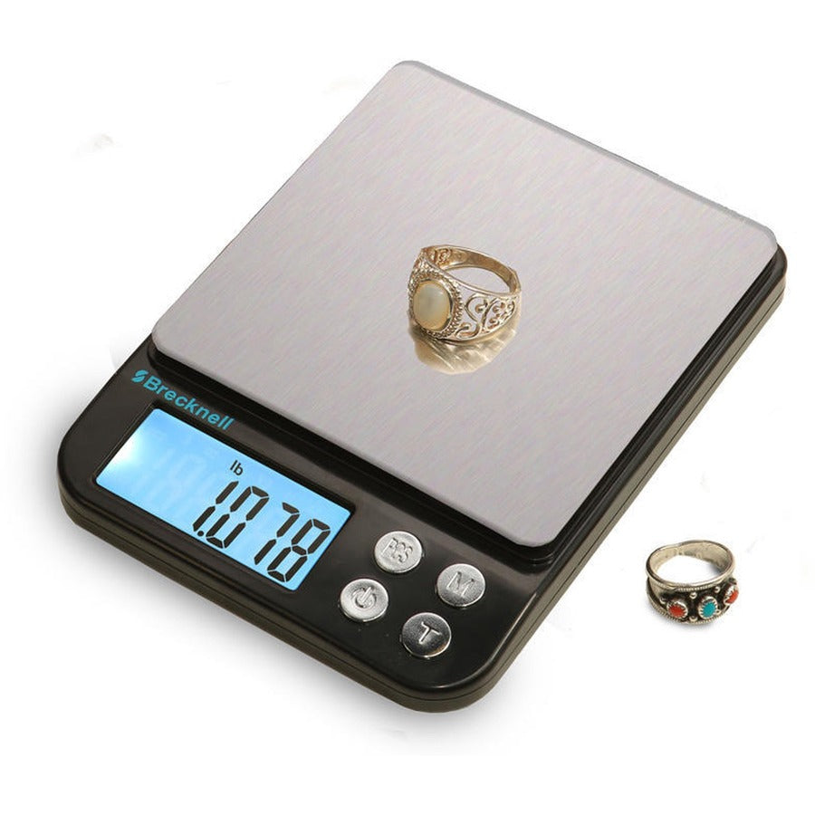 Brecknell EPB500 EPB Series Balance Scale - 500 g Maximum Weight Capacity - Black, Silver - 1 Each