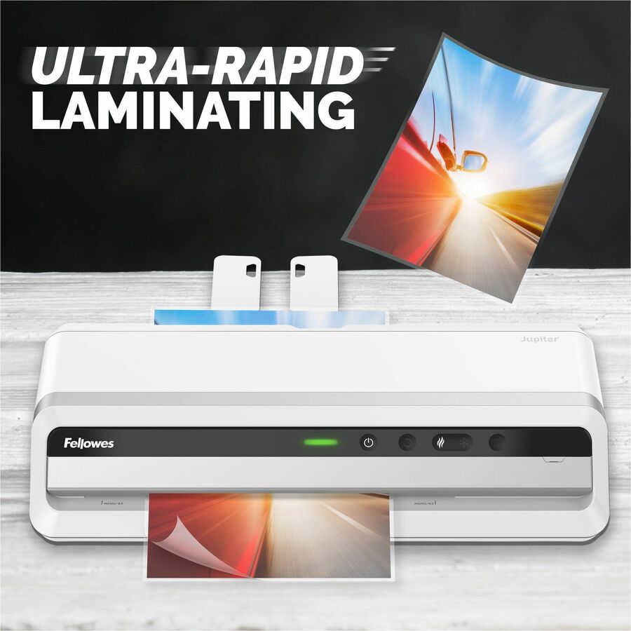 Fellowes Jupiter 125 Laminator - Pouch - 10 mil Lamination Thickness - 21.3" Width x 8.2" Depth
