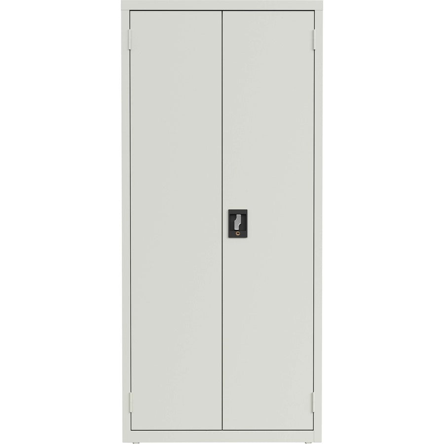 Lorell Fortress Series Slimline Storage Cabinet - 30" Width x 15" Depth x 66" Height - 4 x Shelf(ves) - 720 lb Load Capa