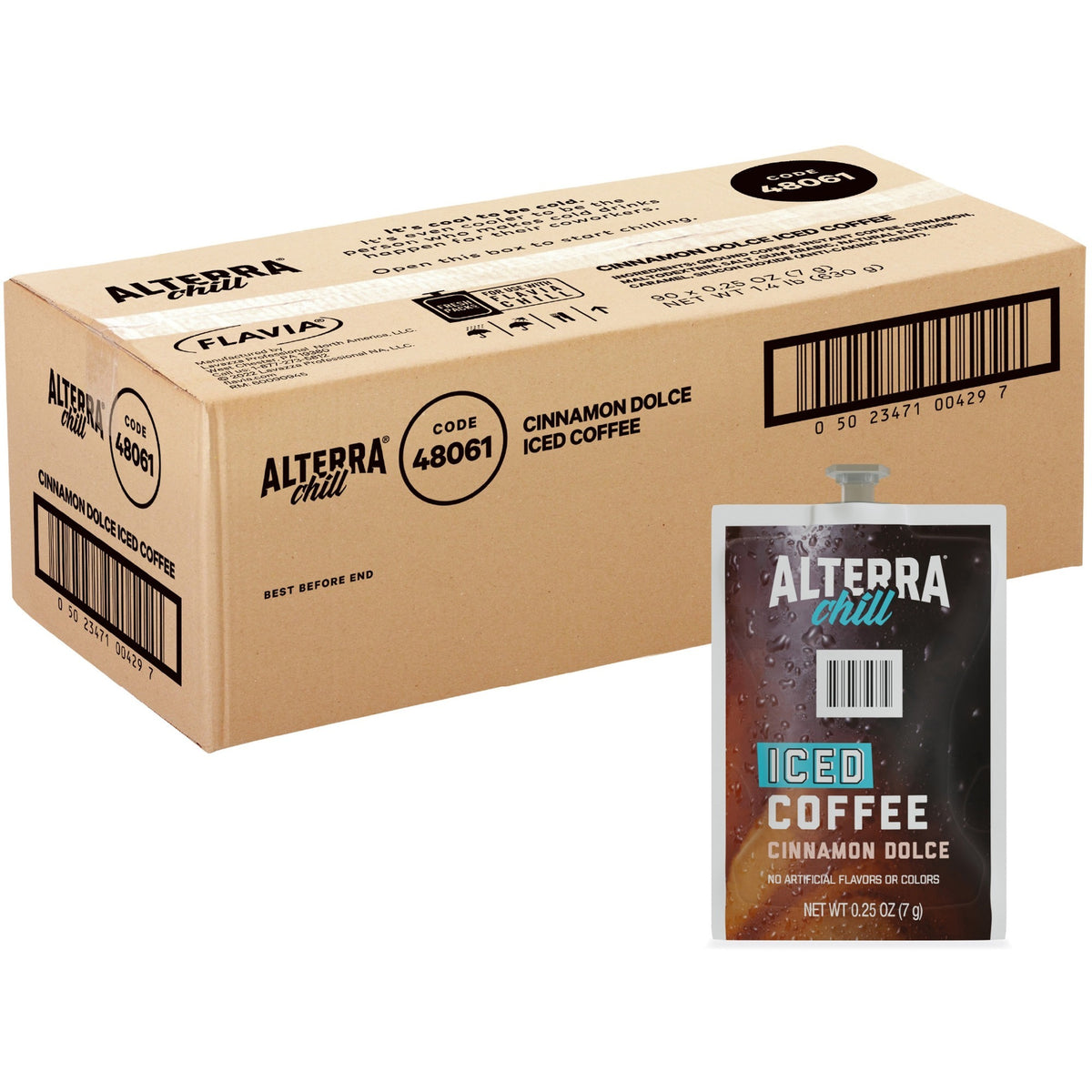 Flavia Freshpack Iced Cinnamon Dolce Coffee - 90 / Carton
