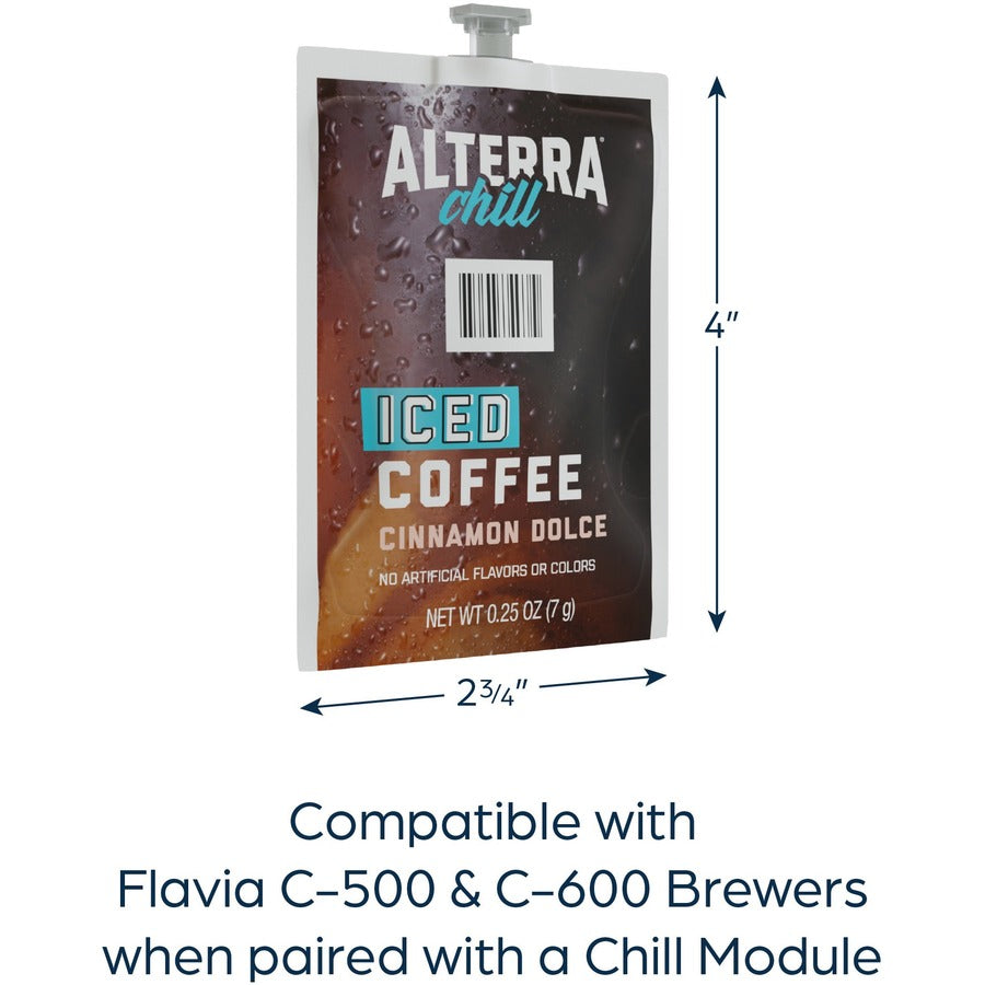 Flavia Freshpack Iced Cinnamon Dolce Coffee - 90 / Carton
