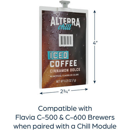 Flavia Freshpack Iced Cinnamon Dolce Coffee - 90 / Carton