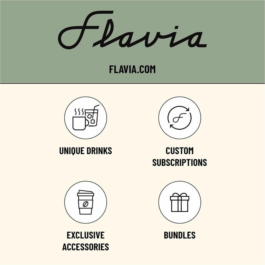 Flavia Freshpack Iced Cinnamon Dolce Coffee - 90 / Carton