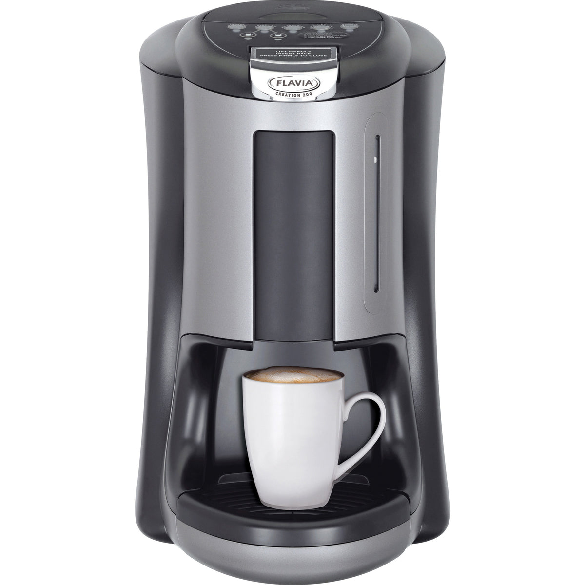 Flavia Creation 200 Drink Station - Water Filter - 2.92 quart - Single-serve - Black