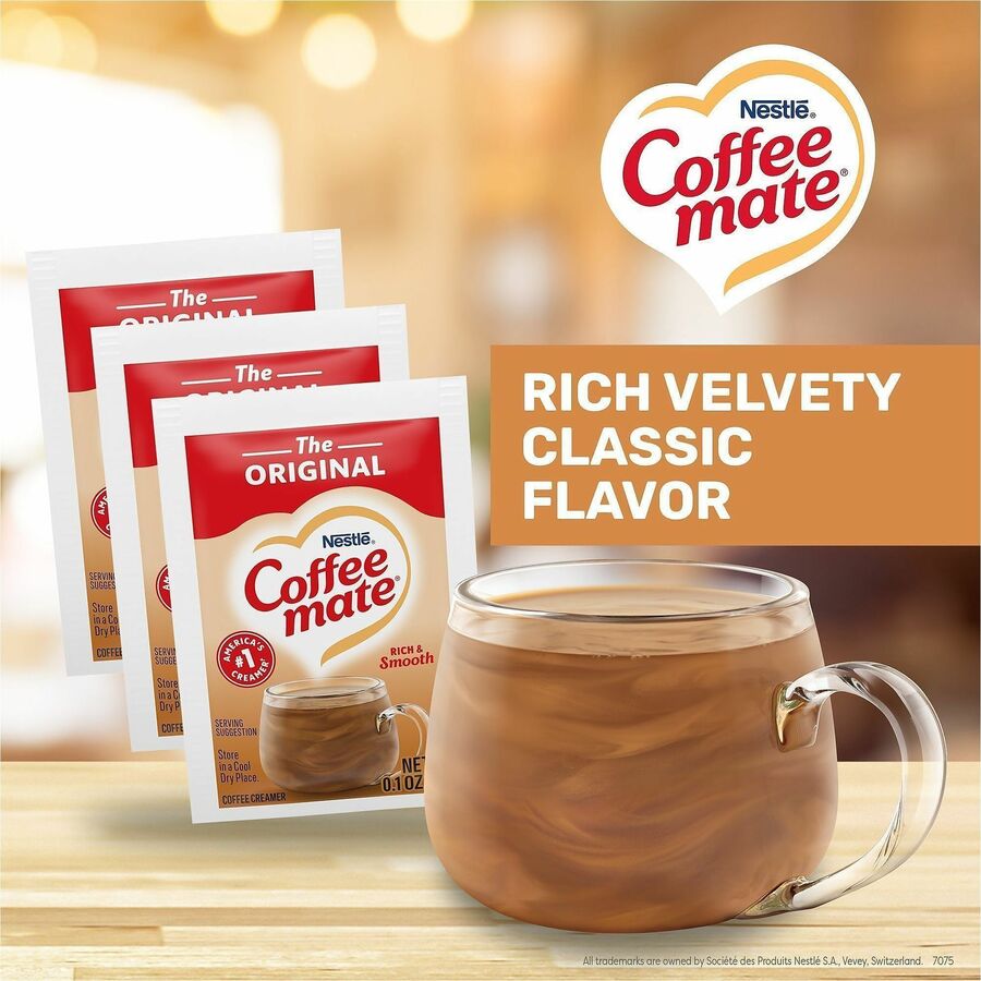 Coffee mate Original Powdered Coffee Creamer Packets - 0.01 lb (0.11 oz) - 1 Serving - 1000 / Carton