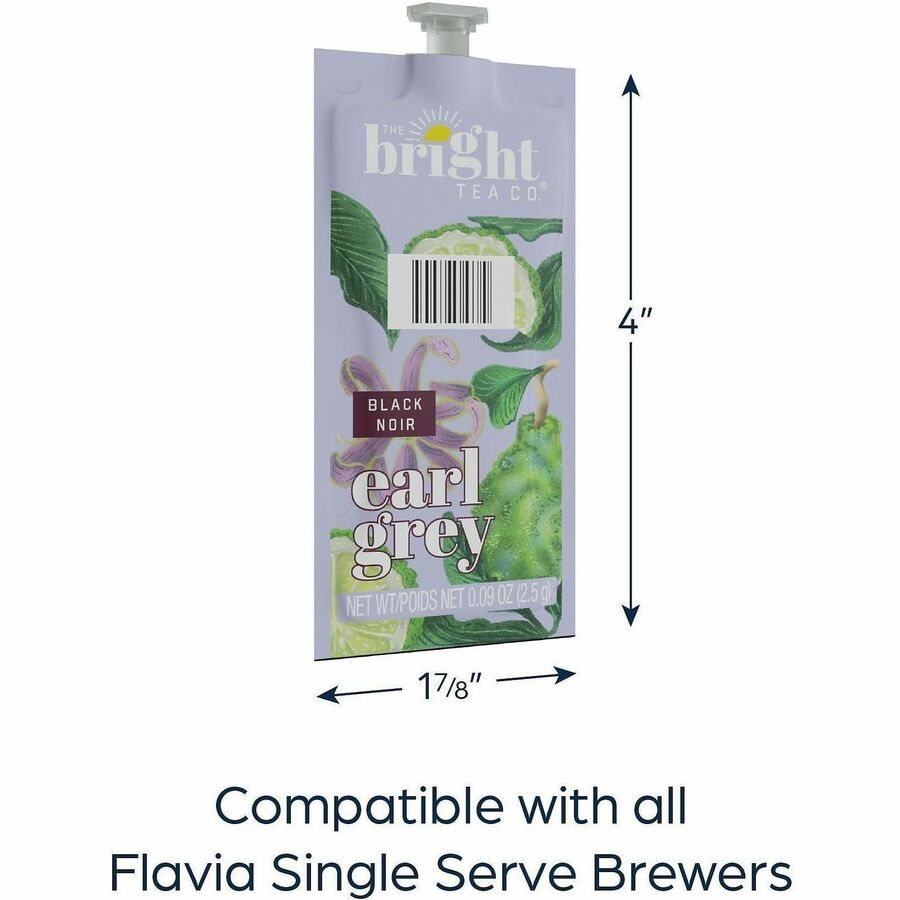Flavia Bright Tea Co Earl Grey Black Tea Black Tea Freshpack - 100 / Carton