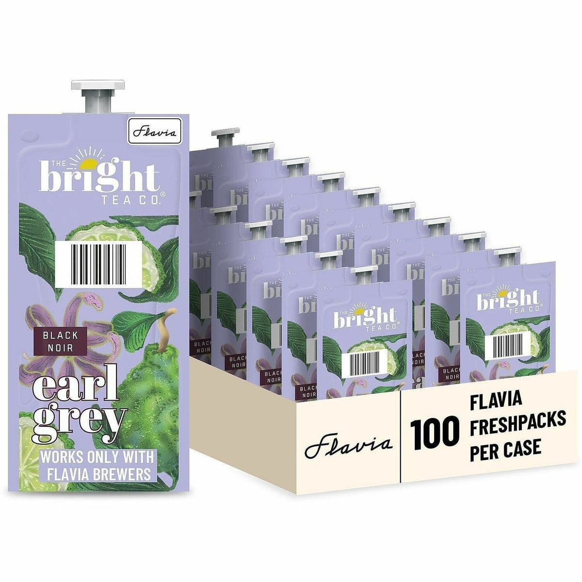 Flavia Bright Tea Co Earl Grey Black Tea Black Tea Freshpack - 100 / Carton