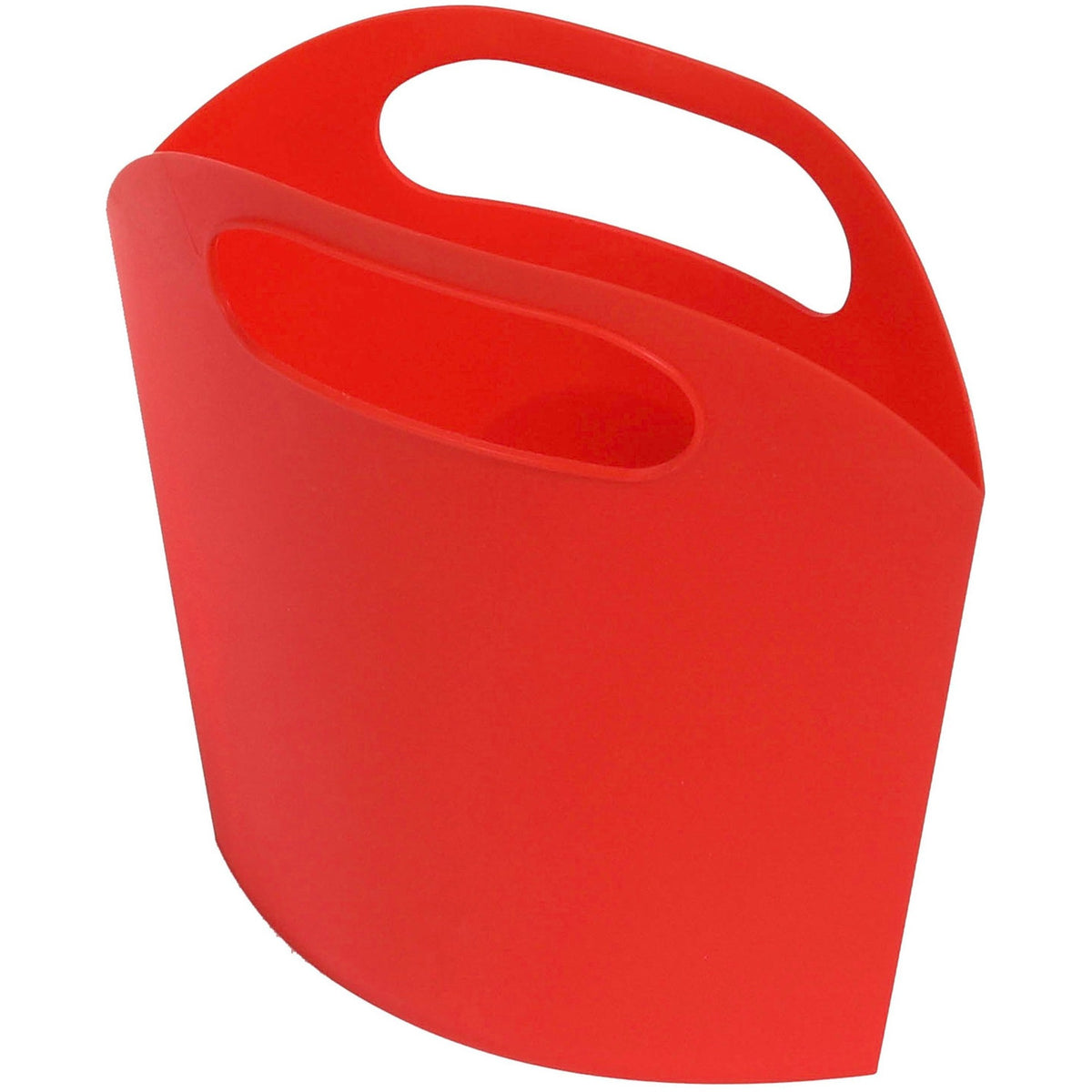 Deflecto Antimicrobial Kids Mini Tote - External Dimensions: 8" Width x 5.4" Depth x 2" Height - Plastic - Red - For Art