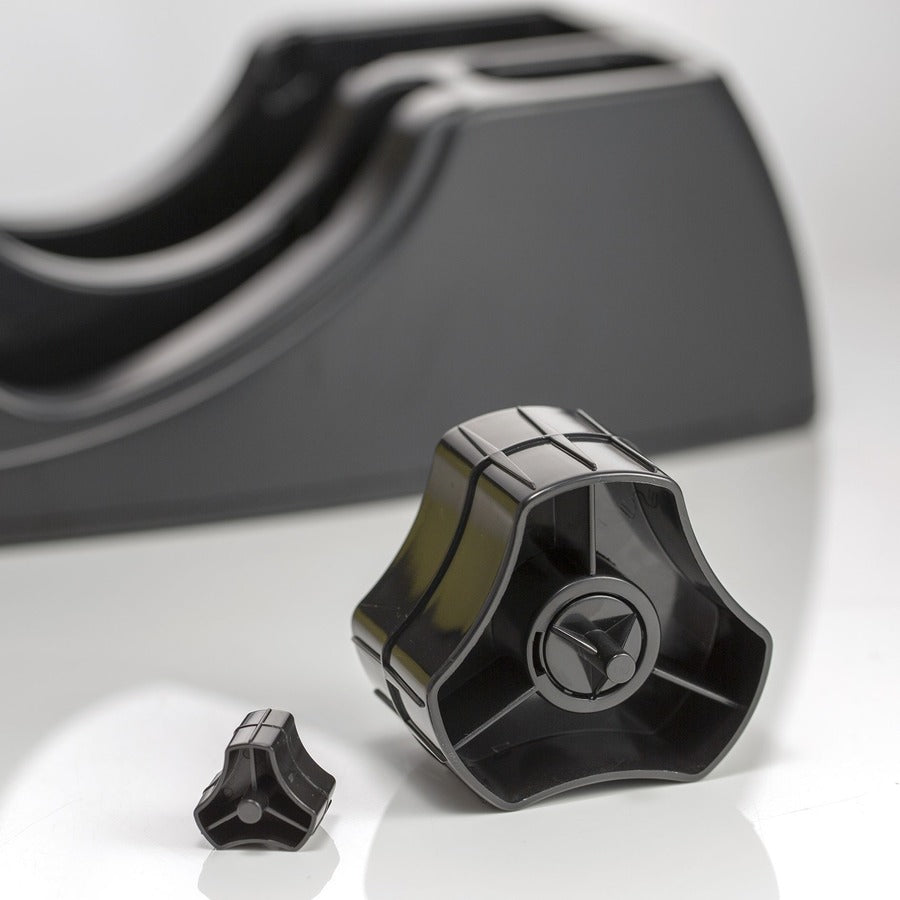 Officemate 1 Inch and 3 Inch Replacement Core Set for Tape Dispenser 96660, Black (96670) - 2.8" x 3.3" x 2.8"