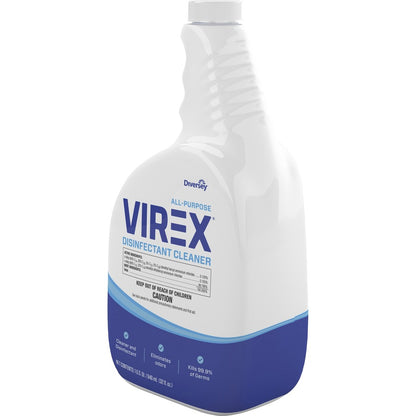 Diversey All-Purpose Virex Disinfectant Cleaner - Ready-To-Use - 32 fl oz (1 quart) - Citrus Scent - Deodorize, Odor Neu