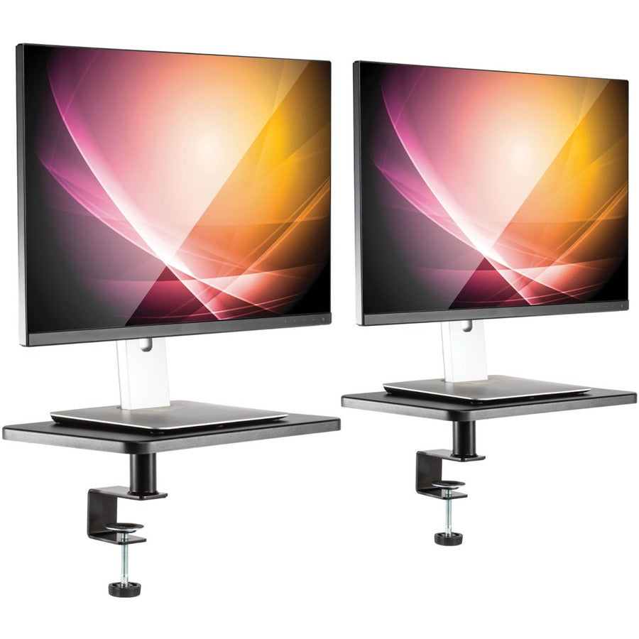 Allsop Ascend Monitor Stand - 30 lb Load Capacity - 5.75" Height x 15" Width x 9.25" Depth - Desk, Freestanding - Metal,