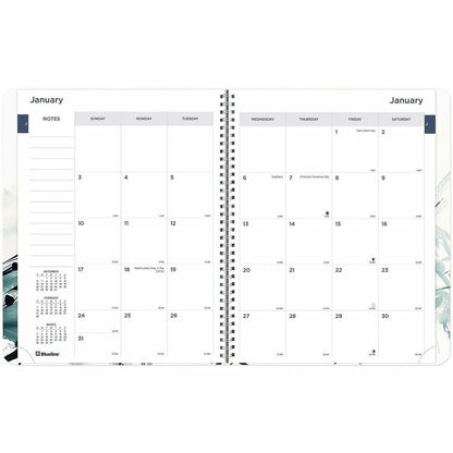Rediform Essential Weekly/Monthly Planner - Weekly, Monthly - 14 Month - December 2026 to January 2028 - 1 Week, 1 Month