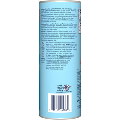 AJAX Oxygen Bleach Cleanser - 21 oz (1.31 lb) - Pleasant Scent - Heavy Duty - Blue - 24 / Carton
