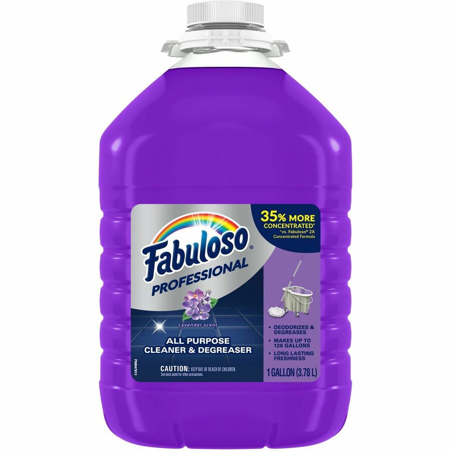 Fabuloso All-Purpose Cleaner - 128 fl oz (4 quart) - Lavender, Fresh Scent - 4 / Carton