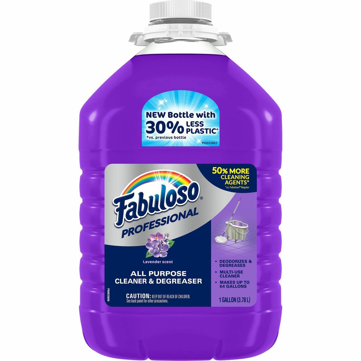 Fabuloso All-Purpose Cleaner - 128 fl oz (4 quart) - Lavender, Fresh Scent - 1 Each