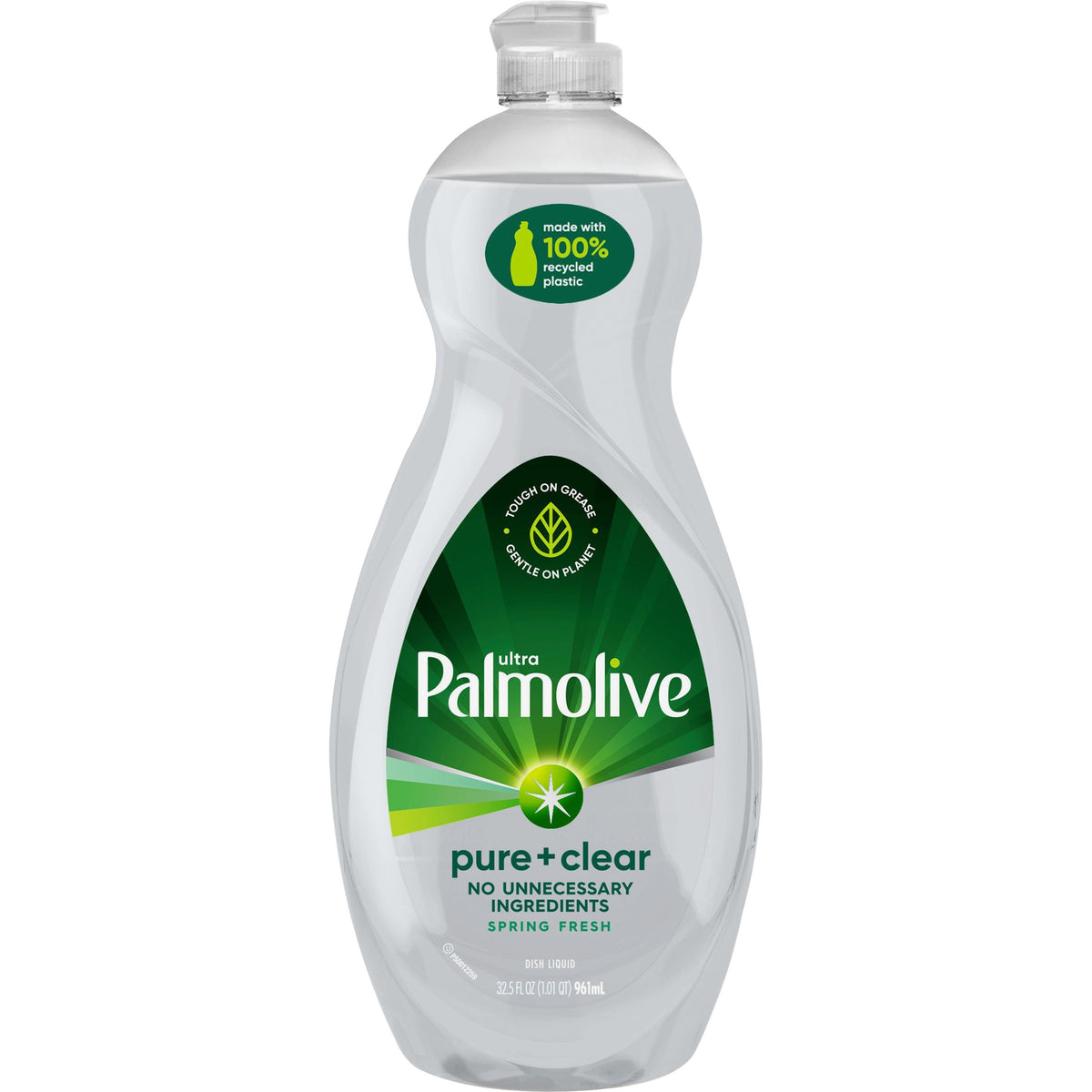 Palmolive Pure/Clear Ultra Dish Soap - 32.5 fl oz (1 quart) - 1 Each