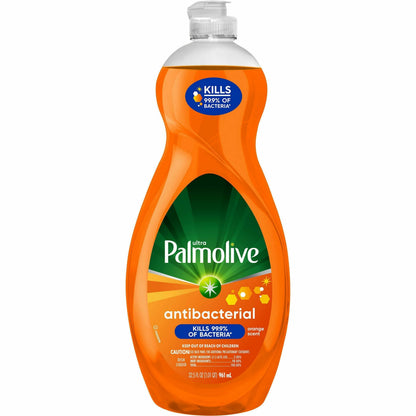 Palmolive Antibacterial Ultra Dish Soap - Concentrate - 35.2 fl oz (1.1 quart) - pH Balanced, Residue-free, Non-abrasive