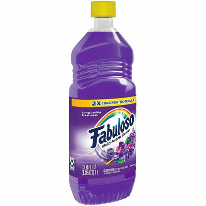 Fabuloso All-Purpose Cleaner - For Multipurpose, Multi Surface - 33.8 fl oz (1.1 quart) - Lavender Scent - 12 / Carton