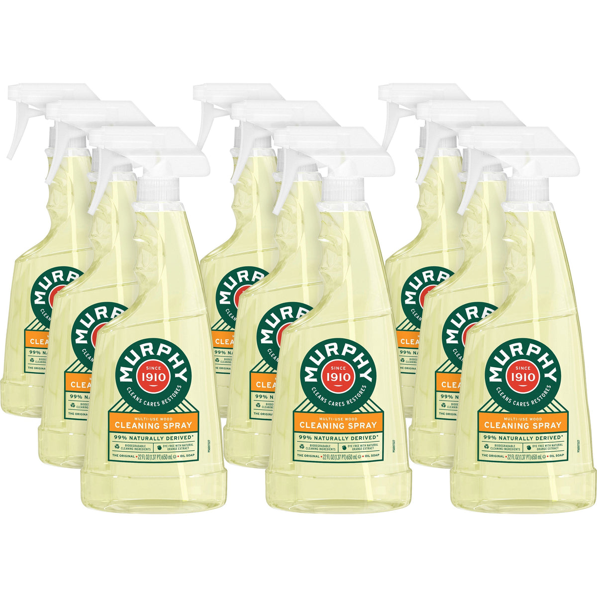 Murphy® Oil Soap Multi-use Spray - For Multipurpose - Ready-To-Use - Spray - 22 fl oz (0.7 quart) - Fresh Orange Scent -