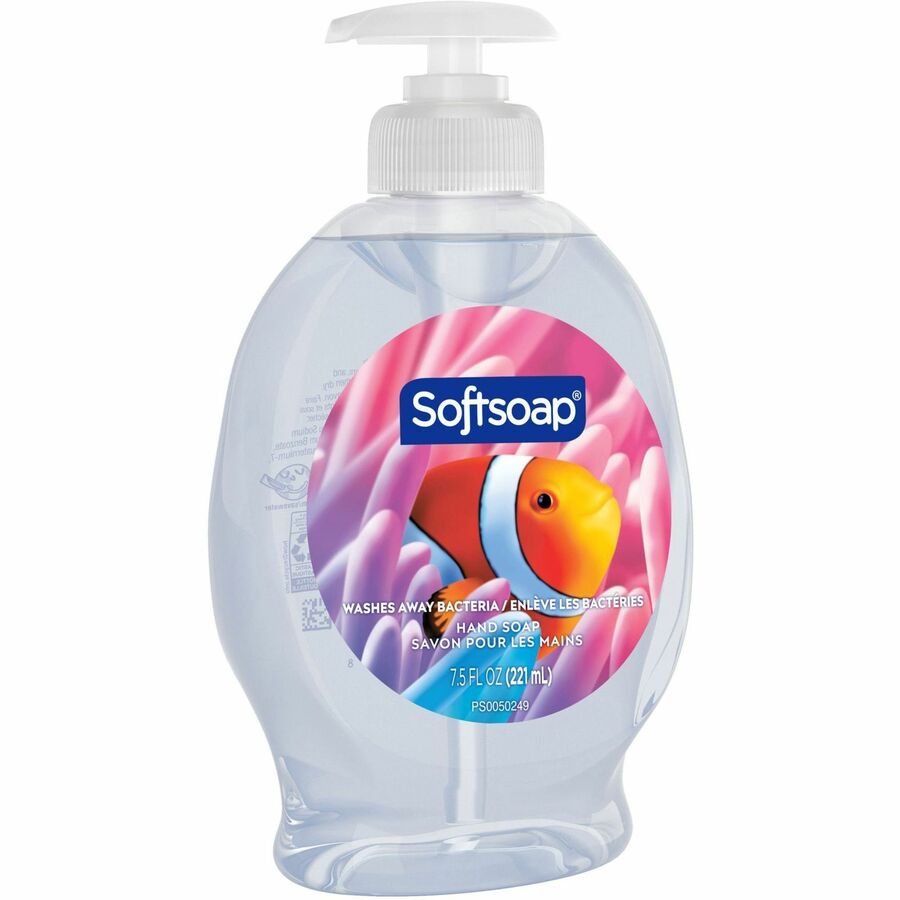 Softsoap Aquarium Hand Soap - Fresh Scent Scent - 7.50 fl oz - Soil Remover, Bacteria Remover, Dirt Remover, Kill Germs 