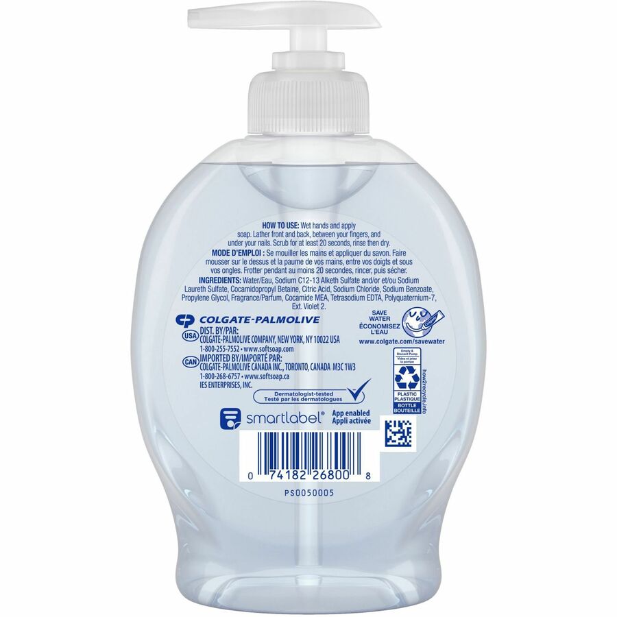 Softsoap Aquarium Hand Soap - Fresh Scent Scent - 7.50 fl oz - Soil Remover, Bacteria Remover, Dirt Remover, Kill Germs 