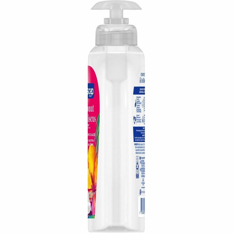Softsoap Coconut Hand Soap - Coconut & Hibiscus Scent - 11.25 fl oz - Pump Bottle Dispenser - Bacteria Remover, Dirt Rem