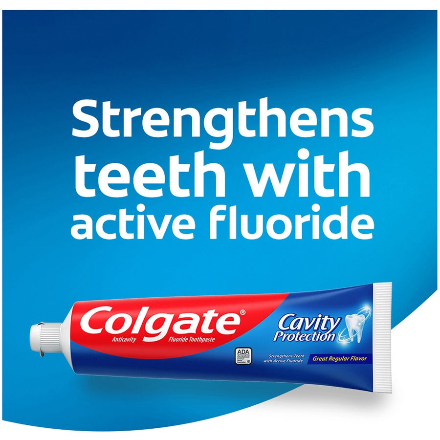 Colgate Great Regular Flavor Toothpaste - White - 240 / Carton