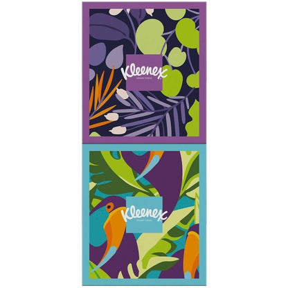 Kleenex Ultra Soft Tissues - 3 Ply - WhiteBox - 60/Box - 12 / Carton