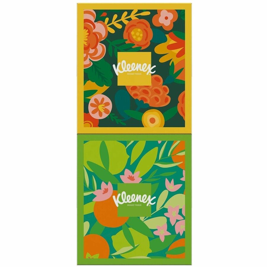 Kleenex Ultra Soft Tissues - 3 Ply - WhiteBox - 60/Box - 12 / Carton