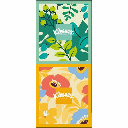 Kleenex Soothing Lotion Tissues - 3 Ply - WhiteBox - 60/Box - 4 / Pack