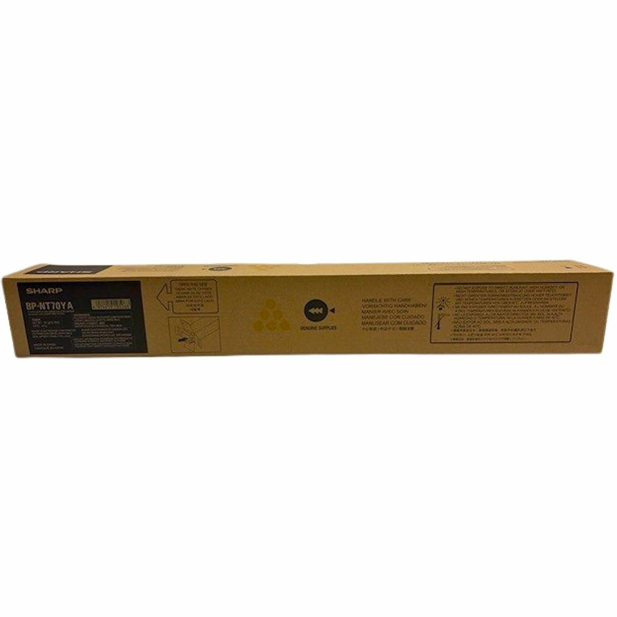 SHARP® Original Laser Toner Cartridge - Yellow - 1 Each - 24000 Pages