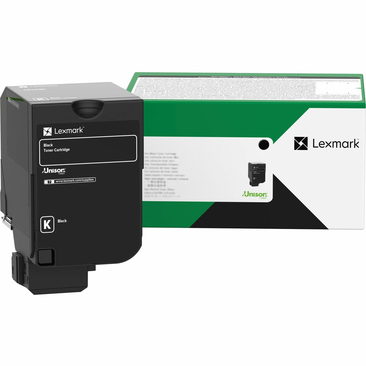 Lexmark Unison Original Laser Toner Cartridge - Black - 1 Each - 5000 Pages