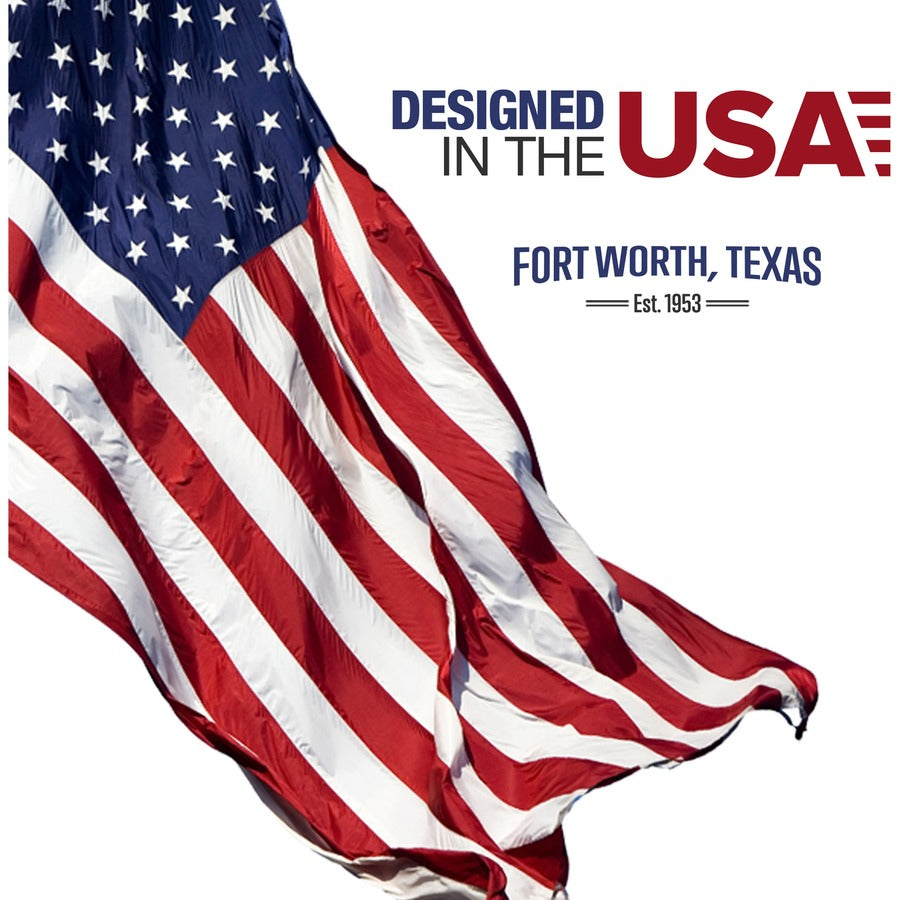 Samsill Durable View Binders - 1 1/2" Binder Capacity - 350 Sheet Capacity - Fastener: D-Ring - Chipboard, Polypropylene