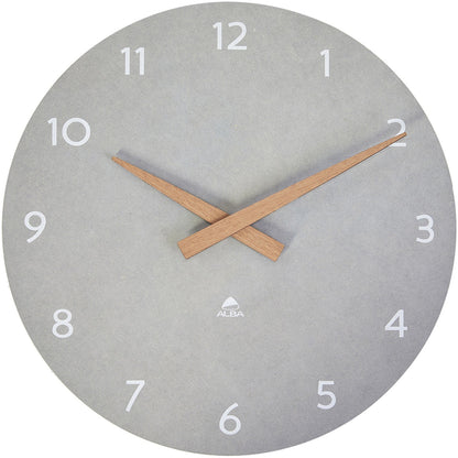 Alba Hormilena Wall Clock - Analog - Quartz - 1 Each