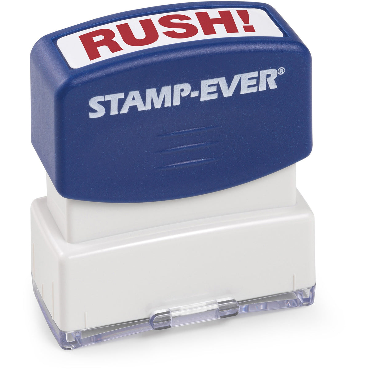 Trodat Pre-Inked RUSH! Stamp - Text Stamp - RUSH! - 1.69" Impression Width x 0.56" Impression Length - 50000 Impression(