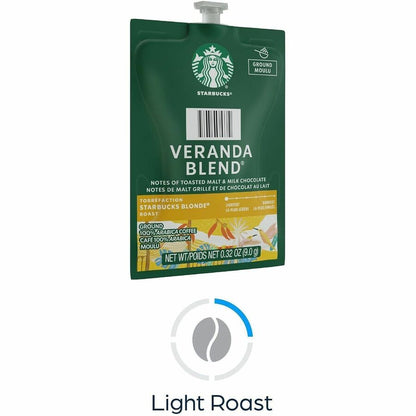Flavia Freshpack Starbucks Veranda Blend Coffee - 76 / Carton