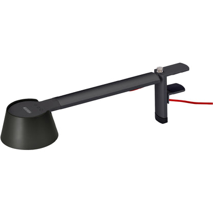 BLACK+DECKER Verve Adjustable LED Desk Lamp - LED Bulb - Adjustable, Dimmable, Adjustable Brightness, Clock, Durable, Sw