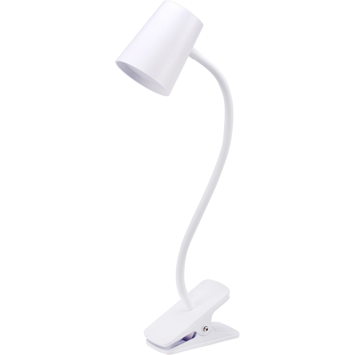 Bostitch Adjustable LED Clamp Light - 5.20 W LED Bulb - Adjustable, Flexible Neck, Adjustable Head - Silicone - Desk Mou