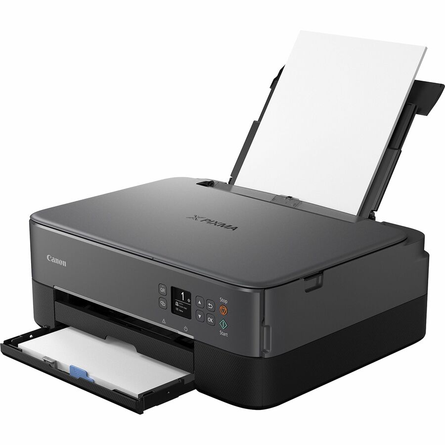 Canon TS6420A Wireless Inkjet Multifunction Printer - Color - Black - Copier/Printer/Scanner - 4800 x 1200 dpi Print - C