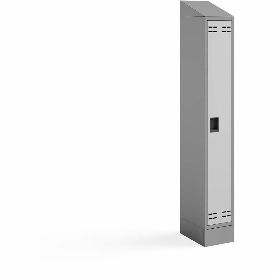 Safco Locker Base Addition - 4.50 lb Load Capacity x 11.70" Width x 16" Depth x 5.75" Height - Easy to Install - Metal -