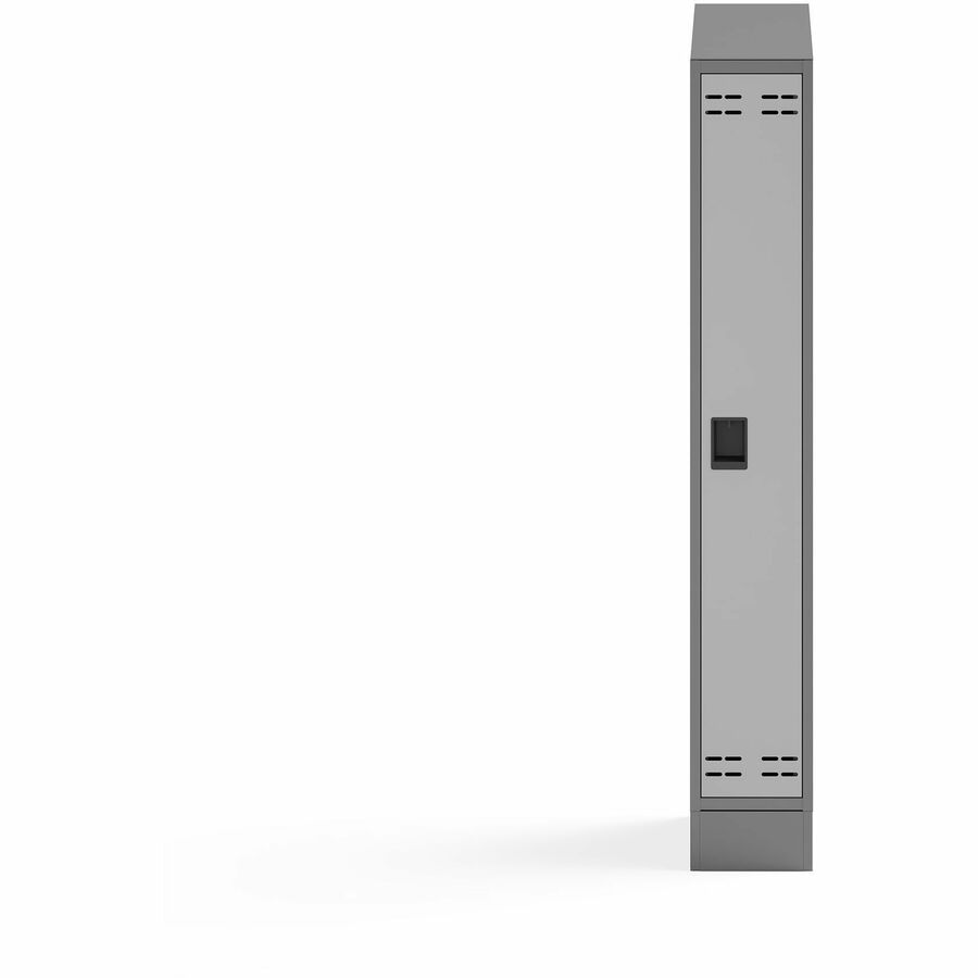 Safco Locker Base Addition - 4.50 lb Load Capacity x 11.70" Width x 16" Depth x 5.75" Height - Easy to Install - Metal -
