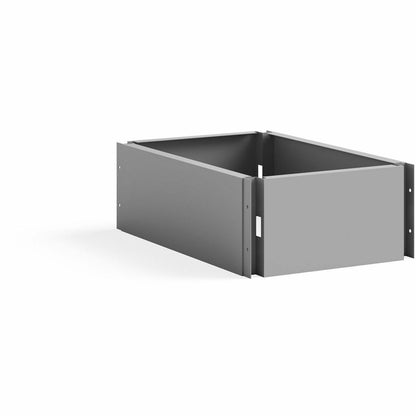 Safco Locker Base Addition - 4.50 lb Load Capacity x 11.70" Width x 16" Depth x 5.75" Height - Easy to Install - Metal -