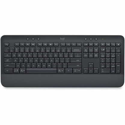 Logitech Signature K650 (Graphite) - Wireless Connectivity - Bluetooth/RF - 5.1 - 32.81 ft - ChromeOS - PC, Mac - AA Bat