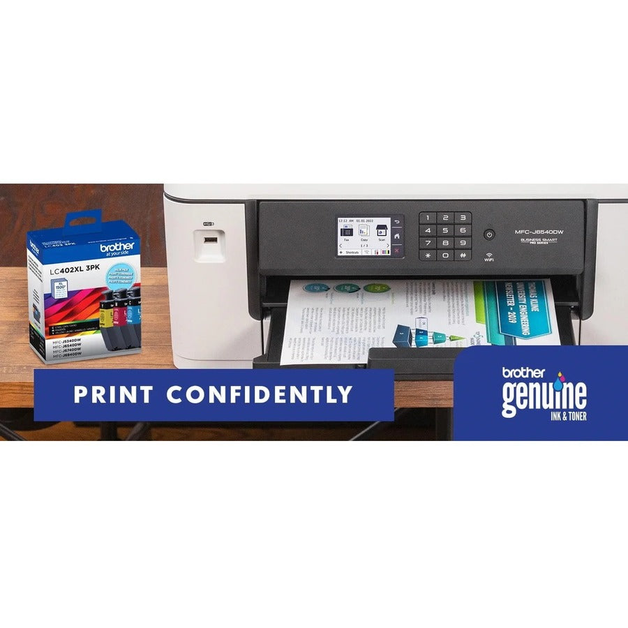 Brother Original High Yield Inkjet Ink Cartridge - Cyan, Magenta, Yellow - 3 / Pack